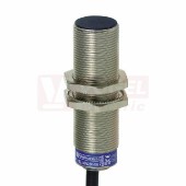 XS1M18KP340 Indukční čidlo M18, mosaz, Sn=5mm, 12…24VDC, délka těla 60mm, kabel 2m, stíněný, PNP/NPN, NO+NC, IP68