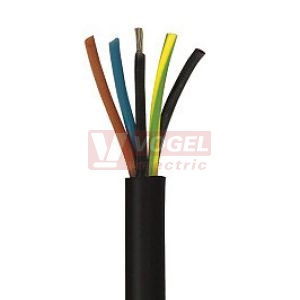 H07RN-F  5G   2,5 kabel pryžový (ZŽ,M,H,Č,Š)