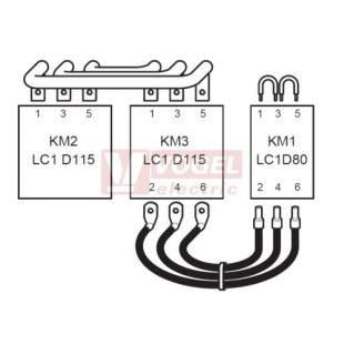 LA9D11517 SADA PROPOJ.S UPEV.PŘÍSLUŠ.K D115