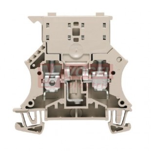 WSI 6 svorka pojistková béžová, řada W, pojistka G 5x20mm, bez LED indikace, 6,3A, šroubová, š=7,9mm  (1011000000)