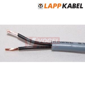 Ölflex Classic 110 2x 1,0 kabel flexibilní, plášť PVC šedý, čísl.žíly bez  ze/žl (1119852) - VOGEL electric s.r.o.VOGEL electric, s.r.o.