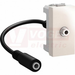 MGU343325 Unica - Mini jack audio 3,5 mm konektor, Marfil