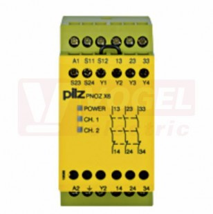 PNOZ X6 230-240VAC 3n/o (774726)