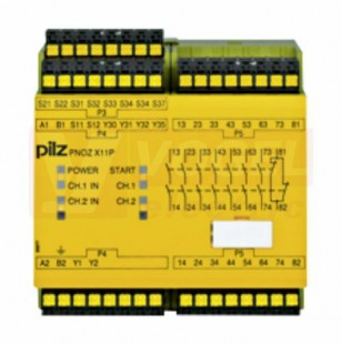 PNOZ X11P C 24VAC 24VDC 7n/o 1n/c 2so (787080)