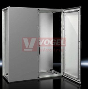 VX8265.000 skříň pro řadovou montáž VX25, švh 1200x1600x500mm, 2-dv., s mont. deskou, IP55, RAL7035