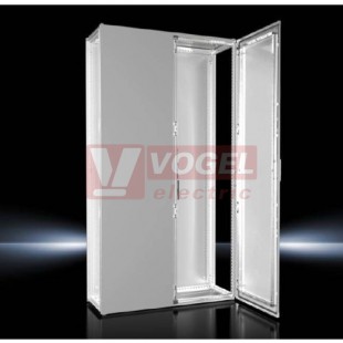 VX9666.966 skříň instalačního rozvaděče VX25, švh 1100x2000x400mm, 2-dv., IP55, RAL7035