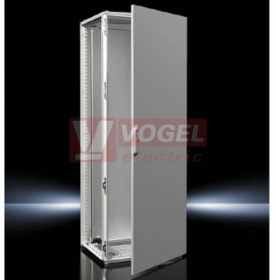 VX8665.000 skříň pro řadovou montáž VX25, švh 600x1600x500mm, 1-dv., s mont. deskou, IP55, RAL7035