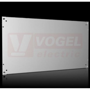 VX8617.610 Dělený montážní panel 900x500mm, ocelový plech 2,5mm