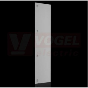 VX9682.158 Dělené dveře, ŠxV: 400x1800 mm, pro šířku skříně 400mm, ocelový plech 2mm, RAL 7035