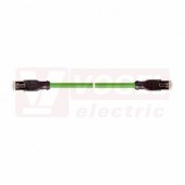 IE-PNC-5-RJ45-1-P-2-22-FD-RJ45 pacht kabel, ETHERLINE PN FD Cat.5, typ C, konektor 2x RJ45, PUR, zelená (RAL6018), UL/CSA (CMX), stínění měd.opletem, hliník.kašír.pl.folií, délka 1m (2171279)