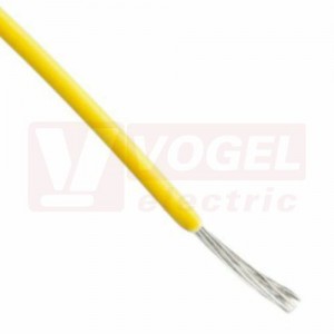 H07V2-K 1x20AWG (1,5mm2) žlutý, vodič jednožilový PVC, Multi-Standard SC 2.2, certifikace USA: UL-listed (MTW), Kanada: CSA (TEW), Evropa: <HAR> H07V-K (4150410)