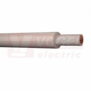 H07V-K  1x18AWG (1,0mm2) šedý, vodič jednožilový PVC, MULTI-STANDARD SC 2.1, aprobace CE / CSA / HAR / RU / UL / EAC / Fire (4160306)