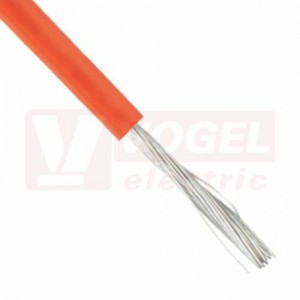 H07V-K  1x10AWG (6mm2) oranžový, vodič jednožilový PVC, MULTI-STANDARD SC 2.1, aprobace CE / CSA / HAR / RU / UL / EAC / Fire (4160709)