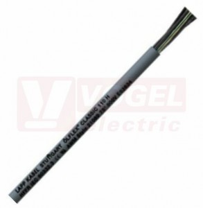 Ölflex Classic 110 H 300/500V  7G   2,5 kabel flexibilní, bezhalogenový, šedý plášť, černé čísl.žíly se ze/žl (10019948)