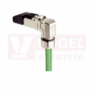 ED-IE-90-6A-B-20-FC konektor RJ45, PROFINET Cat.6,  barevné kódování T568B pro 4-8žilové vodiče, IP20 (21700637)