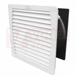 FF 65 55/230V GY ventilátor s filtrem 505m3/h, inst. výřez 291x291mm, rozměr 320/320mm,  RAL7035, IP55 (2556890000)