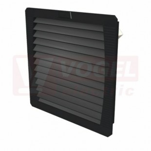 FF-EMC 42 54/230V BK ventilátor s filtrem EMC, 125m3/h, inst. výřez 223x223mm, rozměr 252/252mm, RAL9011, IP54 (2557360000)