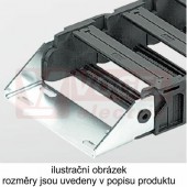 KA 35125 řetězové zakončení (s otvory), pro vnitřní š=125mm, pro řetěz MP 35, NEREZ (MR-035000008600)