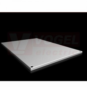 SV9681.608 střešní plech 1000x800mm, plný, ocelový plech 1,5mm, RAL 7035, IP55