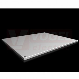 SV9681.686 střešní plech 800x600mm, plný, ocelový plech 1,5mm, RAL 7035, IP55