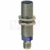 XS1M18PAS20D Indukční čidlo M18, nerez, Sn=5mm, 12…24VDC, délka těla 70mm, stíněný, PNP/NO, konektor M12/4pin, IP67