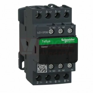 LC1DT20E7   Stykač 4P 4Z+0V  20A AC-1,  48V DC, pom.kont. 1"Z"+1"V" šroub.svorky