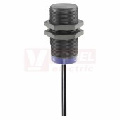 XS4P18PA370L1 Indukční čidlo M18, plast, Sn=8mm, 12…48VDC, délka těla 60mm, nestíněný, PNP/NO, kabel 5m, IP68