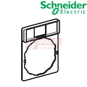 ZB6YD20 Nosič štítků 24x48mm, pro štítek vel. 8x21mm, bez označení