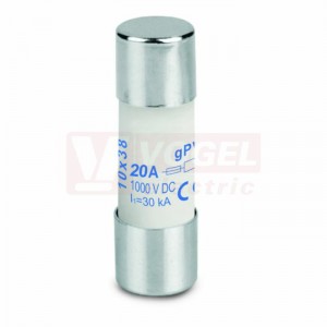 Pojistka 10x38  20A FUSE 10X38 20A 1000 VDC gPV pro jištění fotovoltalických systémů (2783280000)