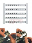 DEK 5 FWZ L1-PE štítek s potiskem L1,L2,L3,N,PE, horizont., š5mm x v5mm, PA 66 (0354361187)