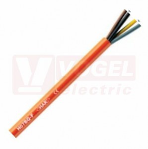 Ölflex 550 P 450/750V  2x  1,5 kabel připojovací, oranžový plášť z PUR, s aprobací HAR, H05BQ-F / H07BQ-F, barevné žíly bez zl/žl (0013620)