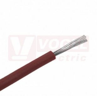 Ölflex Heat 260 SC 300/500V 1X AWG 24/19 BN vodič jednožilový hnědý, izolace žil PTFE (polytetrafluoretylen), -190 °C až +260°C, "cert.UL" (0098003)