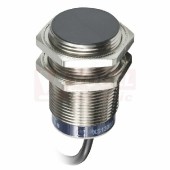 XS530B1DAL2 Indukční čidlo M30, mosaz, Sn=10mm, 12…48VDC, délka těla 50mm, kabel 2m, stíněný, NO, LED žlutá, IP68/69K