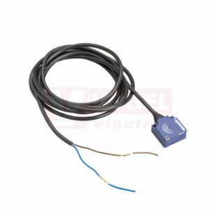 XS8E1A1PAL2 Indukční čidlo 26x26x13mm,  12…24VDC, Sn=10mm stíněný, Sn=15mm nestíněný, plast, 2-vodiče, PNP/NO, kabel 2m, IP68