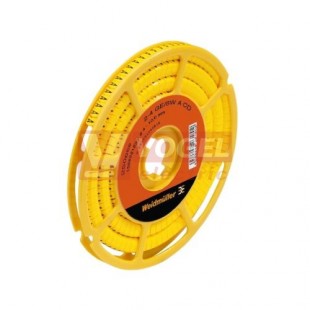 CLI C 2-4 GE/SW K CD CableLine, návlečka na kabely a vodiče s potiskem "K" (horiz.), žluto-černá, š/v 7x4mm, pro vodiče s průřezem 2,5-16mm2, průměr 4-10mm, PVC, měkké, bez kadmia, na cívce (1568261657)