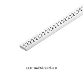 CLI M 2-4 WS/SW 1 CD CableLine, značení vodičů a kabelů, s potiskem "1", bílo-černá, š/v 11,3x4mm, pro vodiče s průřezem 16-500mm2, průměr 10-317mm, PVC, měkké, bez kadmia, na cívce (1568301697)