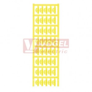 SFC 1/21 MC NE GE SlimFix Clip návlečka bez potisku, žlutá průměr 0,75-2,5mm2, vel.popisovacího pole 21x5,8mm (1779080004)