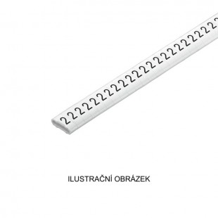 CLI M 2-4 WS/SW 5 CD CableLine, značení vodičů a kabelů, s potiskem "5", bílo-černá, š/v 11,3x4mm, pro vodiče s průřezem 16-500mm2, průměr 10-317mm, PVC, měkké, bez kadmia, na cívce (1568300002)