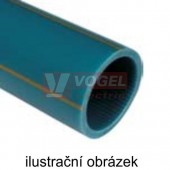 Chránička  40 06040 ES 750N, 33/40mm, žlutá, pro optické kabely, HDPE (svazek 100m)