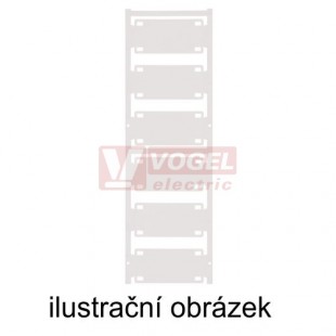 SFX 30/60 MC NE GR štítek šedá bez potisku SlimFix X, š/v 30x60mm, tisk.plocha 45x30mm, pro váz.pásku, pro průřez vodiče 16-500mm2, Polyamid 66 (1083250000)