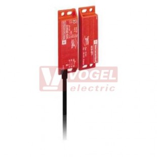 XCSDMP5905  Bezpečnostní kódovaný magnetický snímač, NO/NC, 24VDC, oper.zóna Sao=8/Sar=20, 88x25x13mm, vč.magnetu, kabel L=5m