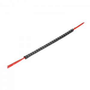 CLI R 02-3 SW/WS 0 CableLine, upínací trn, značení vodičů a kabelů, s potiskem "0", černo-bílý, š/v 3,4x3mm, pro vodiče s průřezem 0,2-1,5mm2, průměr 1,3-3mm, PVC, měkké, bez kadmia, MultiPack (0560001503)