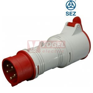 Adaptér 5P>4P   A 3253/43  vidlice 5P/32A na zásuvku 4P/32A 400V IP44