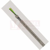 TRONIC-CY (LiY-CY) 25x0,25mm2 kabel flexibilní stíněný s barevným značením žil podle DIN 47100, barva šedá, vnější pr. 10,1mm, -40°C až +80°C, CE (20092)