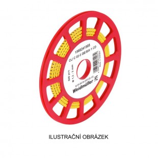 CLI C 02-6 GE/SW A2 CD CableLine, návlečka na kabely a vodiče s potiskem "A2" (horiz.), žluto-černá, š/v 3,4x6mm, pro vodiče s průřezem 0,2-1,5mm2, průměr 1,3-3mm, PVC, měkké, bez kadmia, na cívce (1568241727)