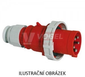 Vidlice 5P  63A 288V/500V IP67 7h GT