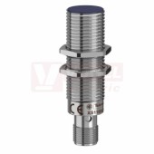 XS118BLPBM12 Indukční čidlo M18, PNP/NC, 12..24VDC, mosaz, Sn=5mm, délka těla 64mm, konektor M12/4pin, stíněný, IP67