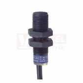 XS4P12PB340 Indukční čidlo M12, plast, Sn=4mm, 12…24VDC, délka těla 33mm, nestíněný, PNP/NC, kabel 2m, IP68