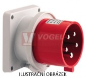 Přívodka vestavná 5P  32A 400V IP44 6h Bals 28108, šroubová, přímá, GT