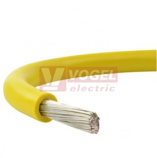 H07V-K  1x18AWG (1,0mm2) žlutý, vodič jednožilový Cu,  MULTI-STANDARD SC 2.1 aprobace UL (MTW), CSA (TEW), HAR (4160310)